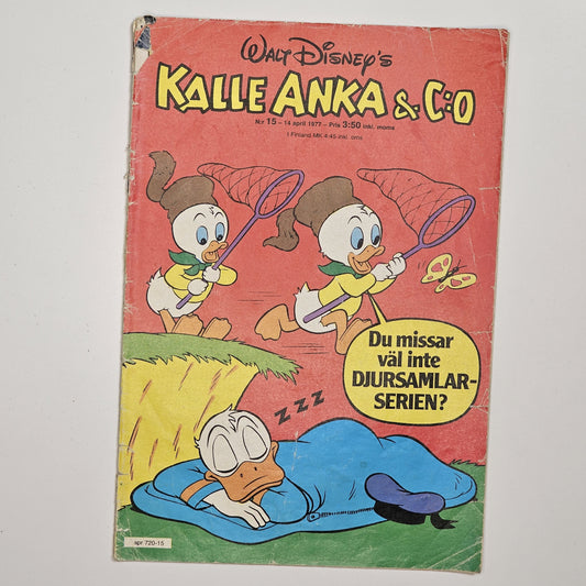 Kalle Anka & Co Nr 15 1977 #FR#