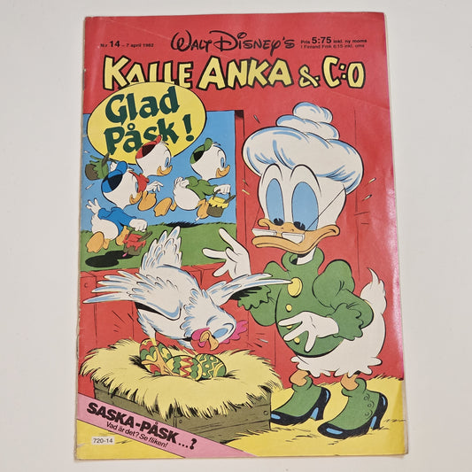 Kalle Anka & Co Nr 14 1982 #FN#