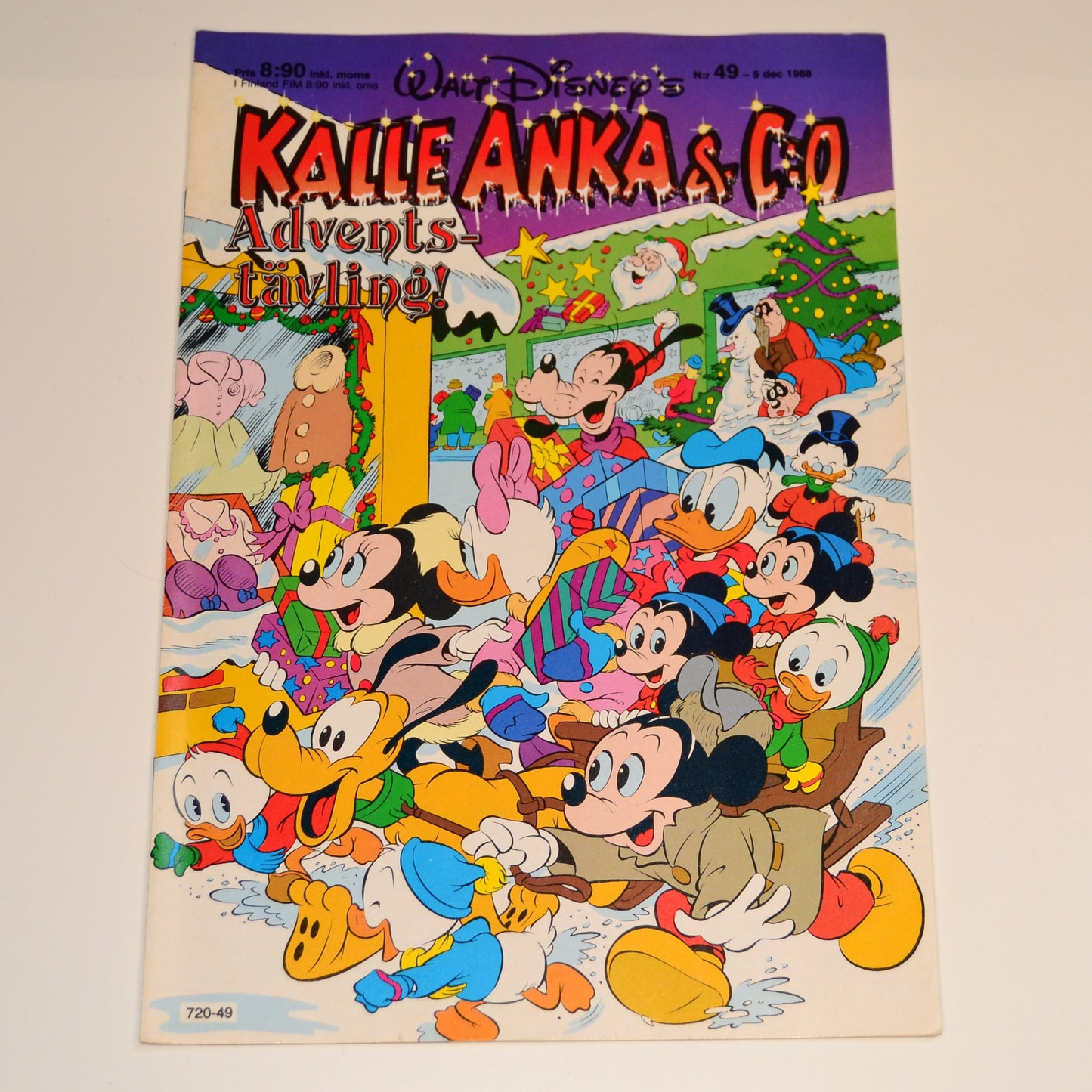 Kalle Anka & Co Nr 49 1988 #FN#