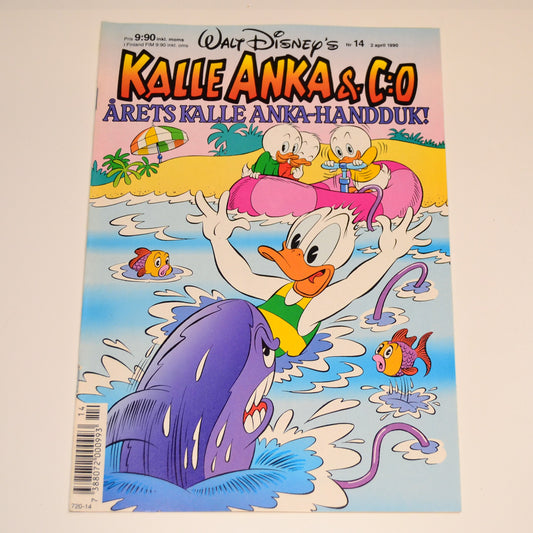 Kalle Anka & Co Nr 14 1990 #FN#