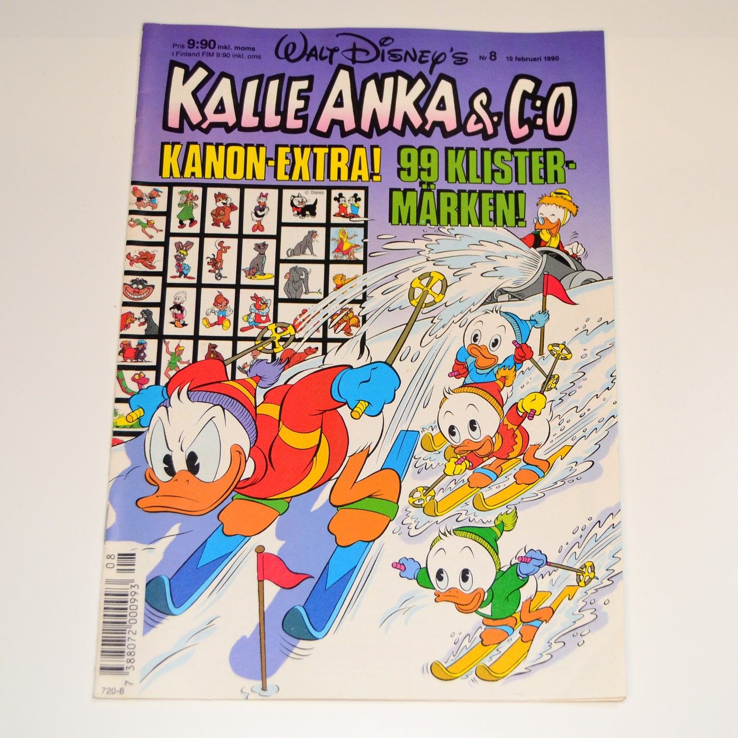 Kalle Anka & Co Nr 8 1990 #FN#