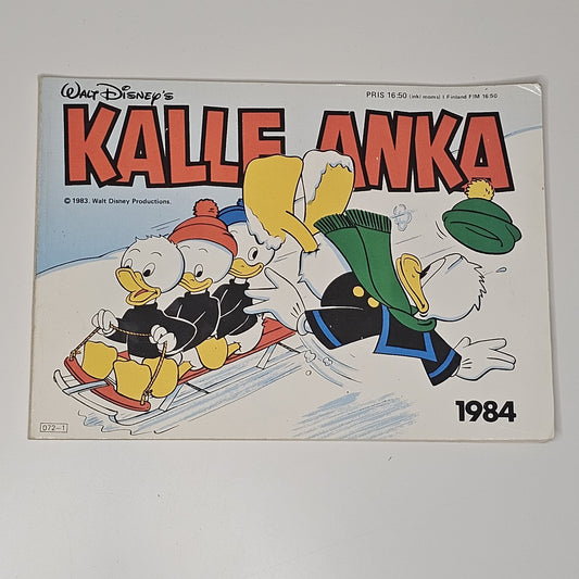 Kalle Anka Julnummer 1985 #VG#