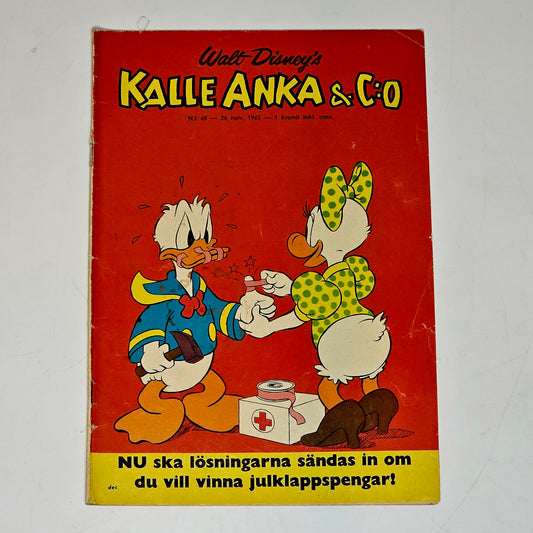 Kalle Anka & Co Nr 48 1963 #VG#