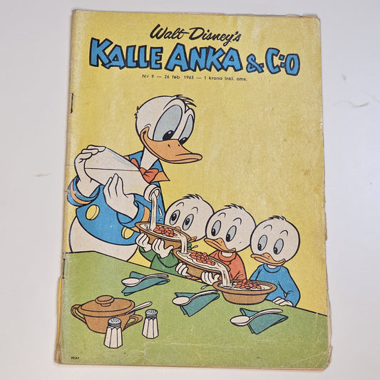 Kalle Anka & Co Nr 9 1963 #GD#
