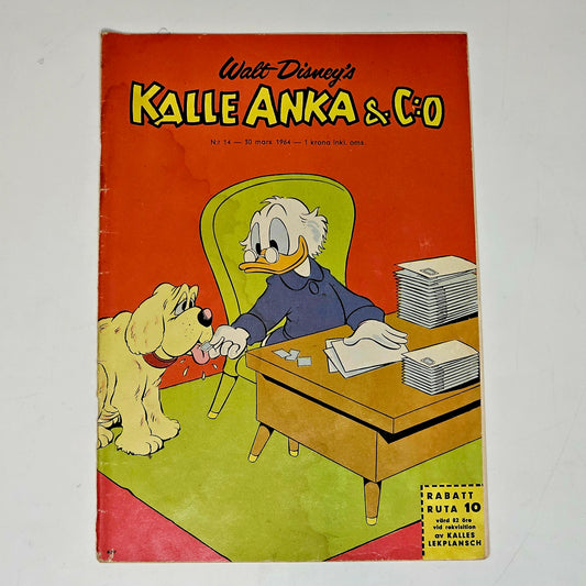 Kalle Anka & Co Nr 14 1964 #VG#