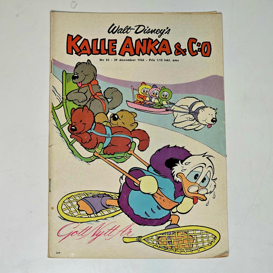 Kalle Anka & Co Nr 52 1966 #FN#
