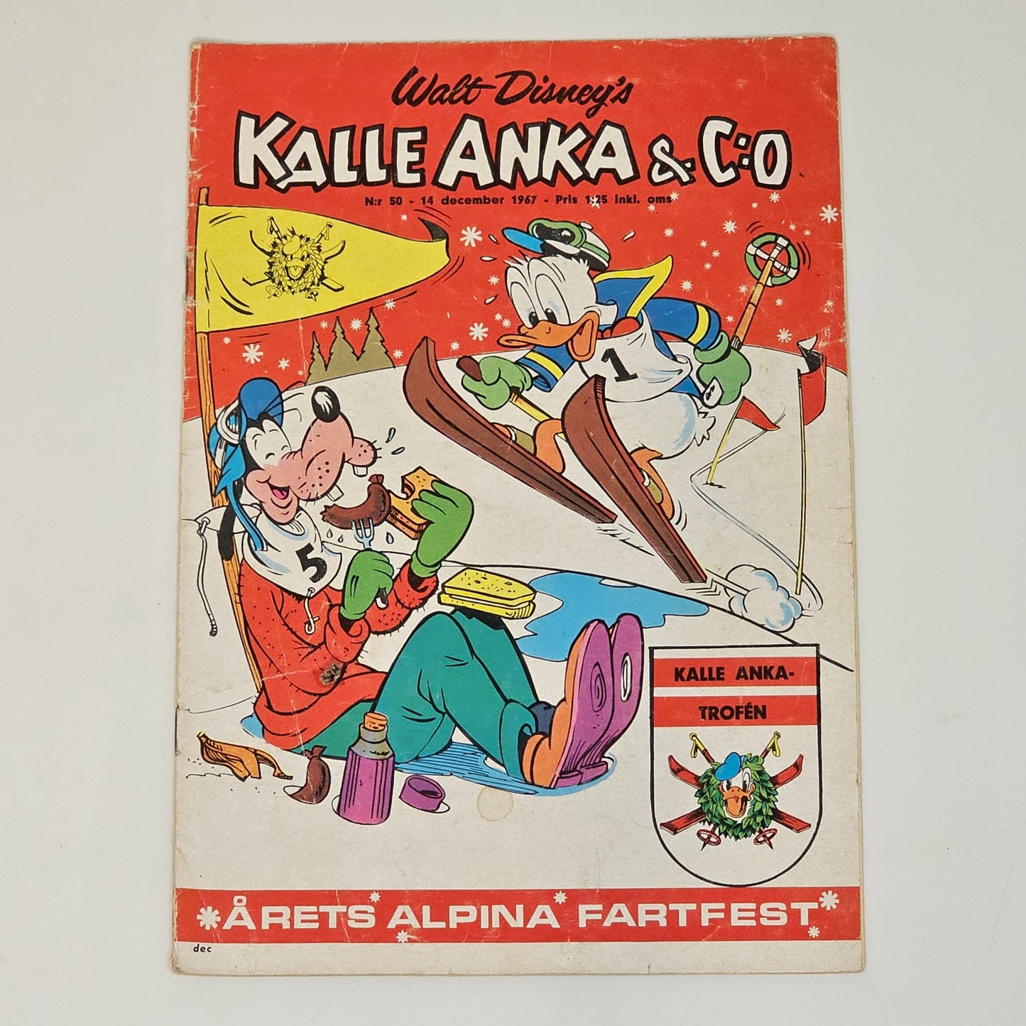 Kalle Anka & Co Nr 50 1967 #VG#