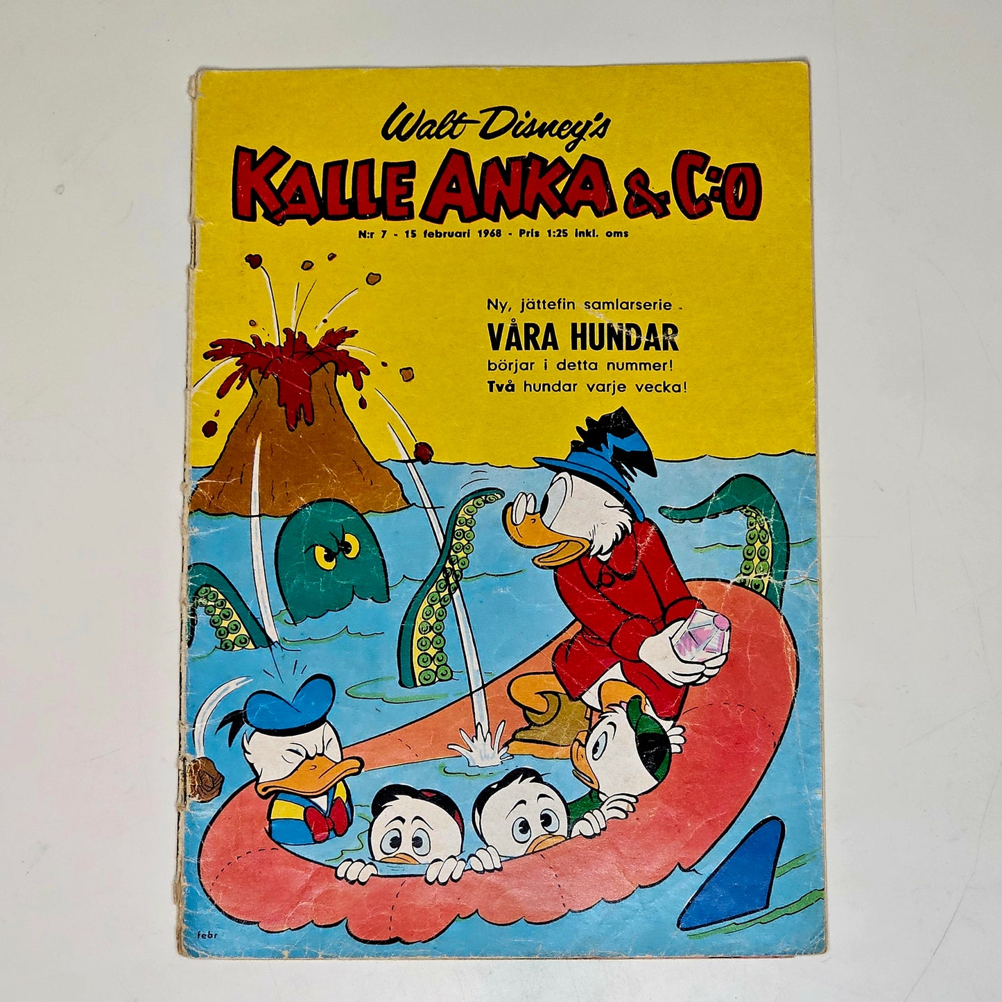 Kalle Anka & Co Nr 7 1968 #GD#