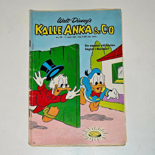 Kalle Anka & Co Nr 16 1969 #GD#