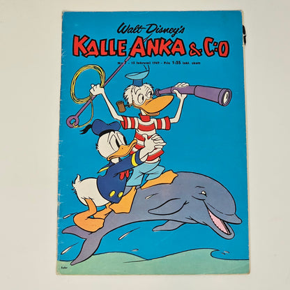 Kalle Anka & Co Nr 7 1969 #GD#