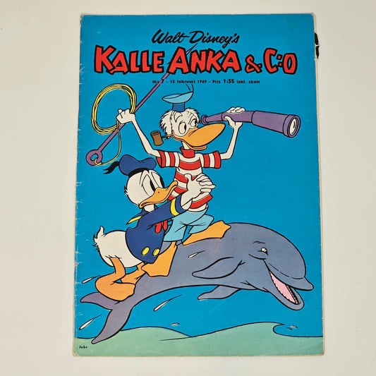 Kalle Anka & Co Nr 7 1969 #GD#