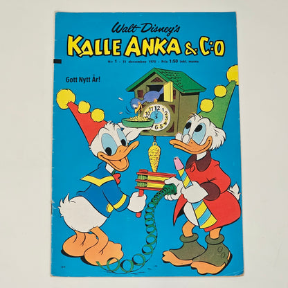 Kalle Anka & Co Nr 1 1970 #GD#