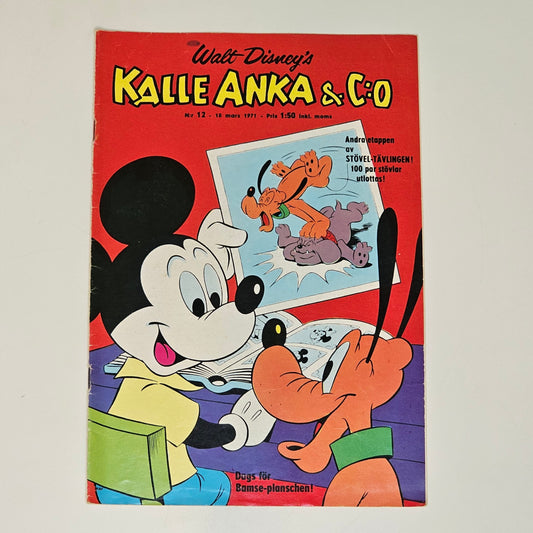 Kalle Anka & Co Nr 12 1971 #FN#