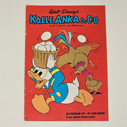 Kalle Anka & Co Nr 15 1971 #GD#