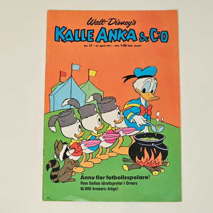 Kalle Anka & Co Nr 17 1971 #GD#