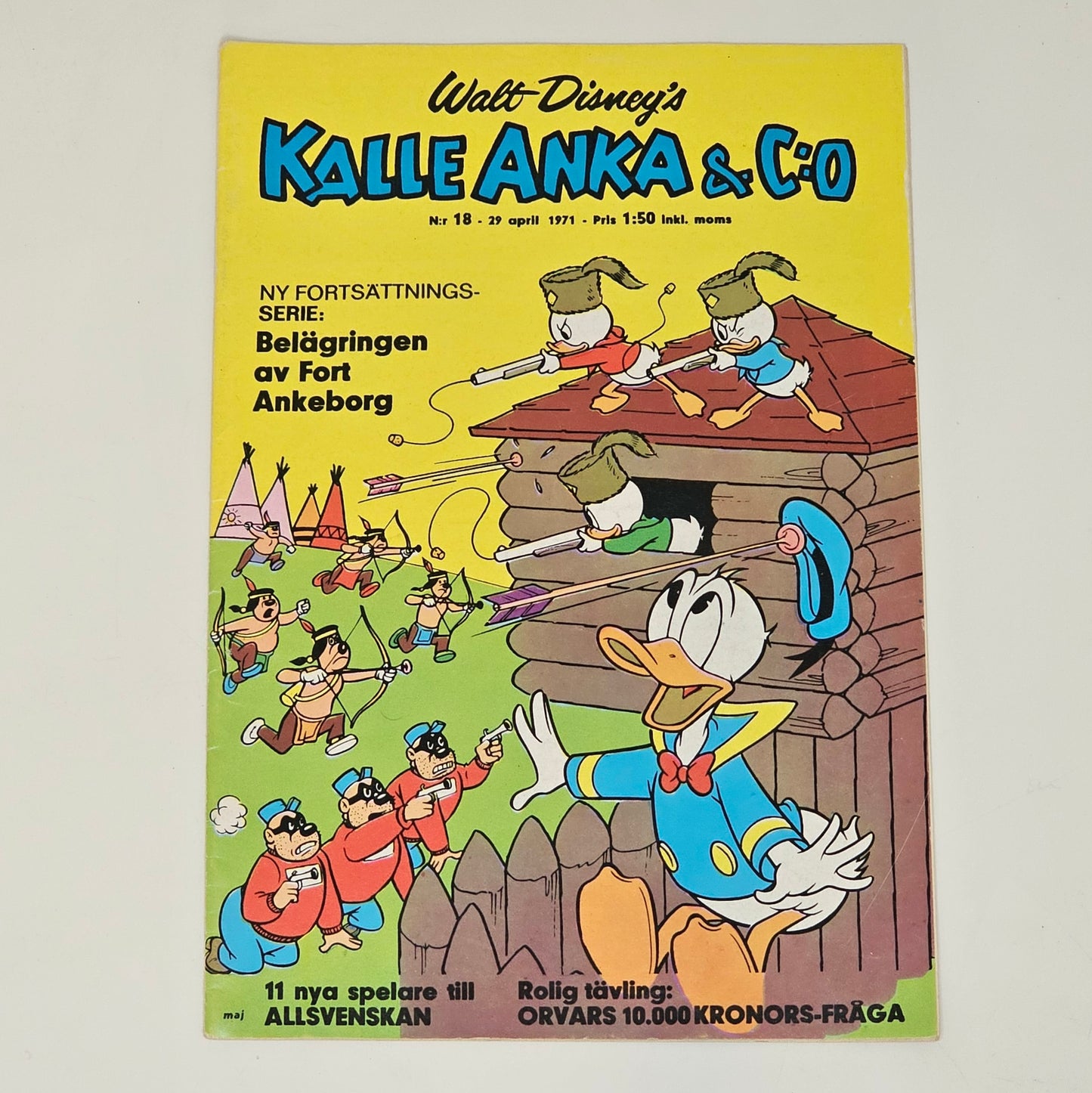 Kalle Anka & Co Nr 18 1971 #GD#