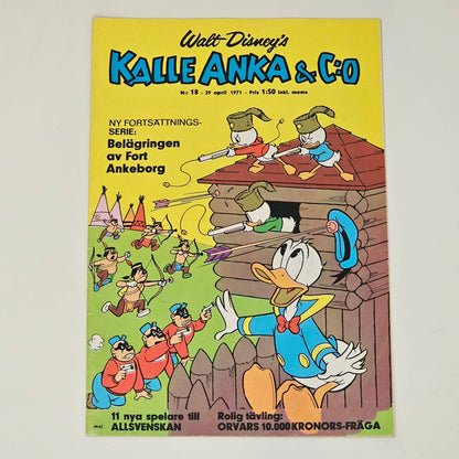 Kalle Anka & Co Nr 18 1971 #GD#