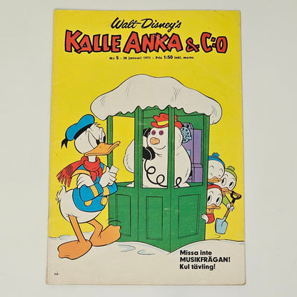 Kalle Anka & Co Nr 5 1971 #FN#