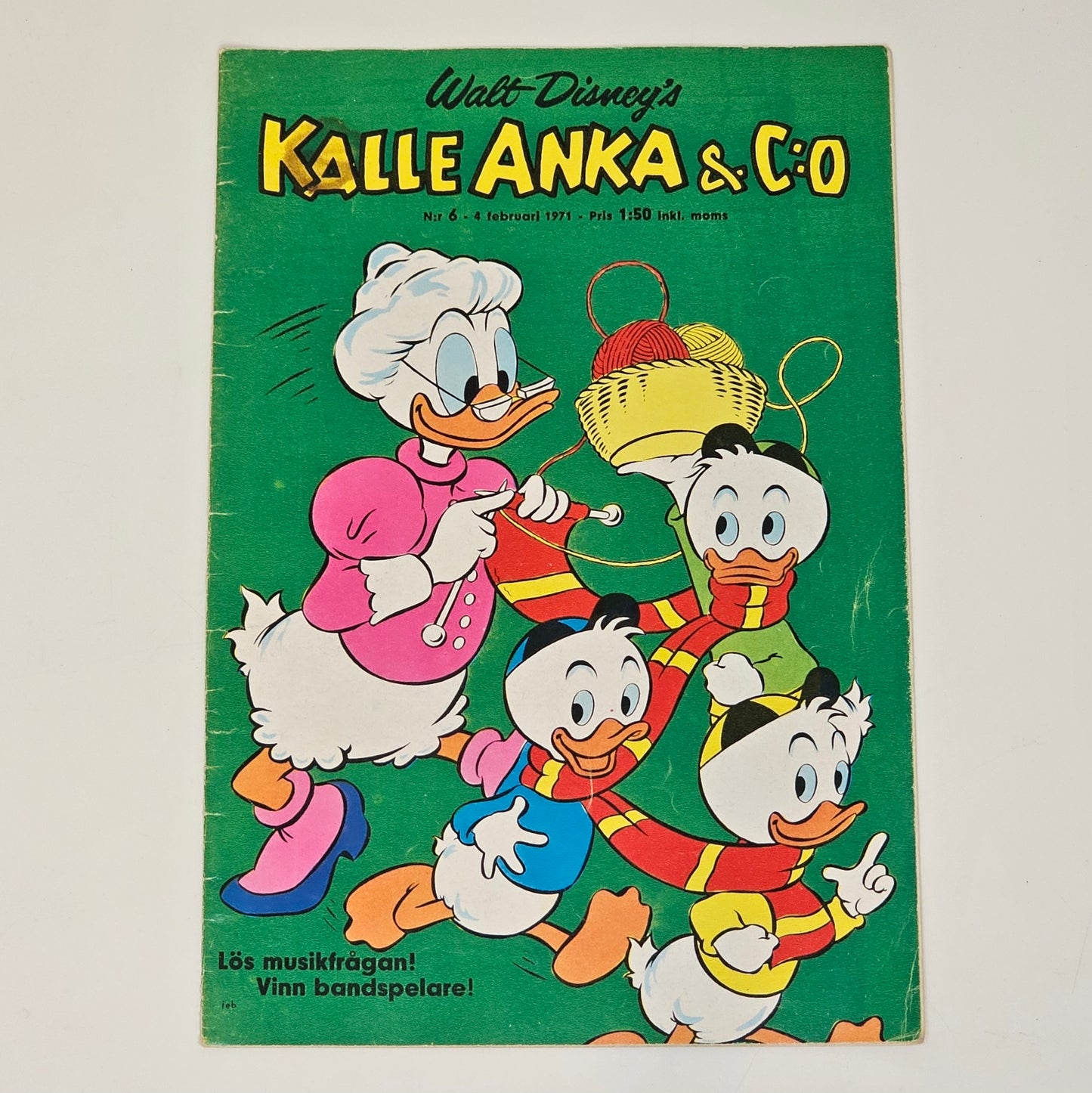Kalle Anka & Co Nr 6 1971 #VG#