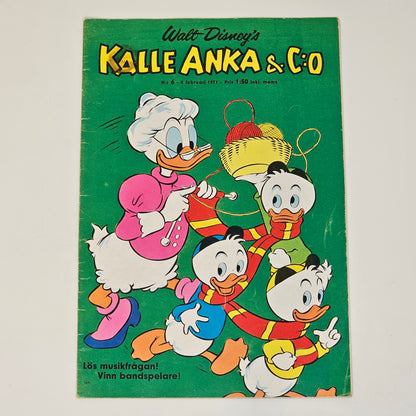 Kalle Anka & Co Nr 6 1971 #VG#