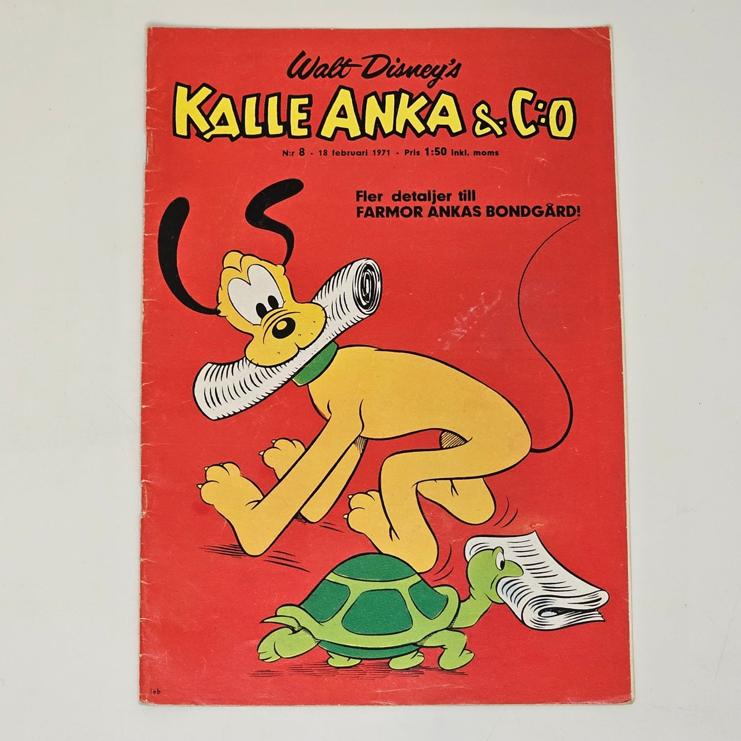 Kalle Anka & Co Nr 8 1971 #GD#