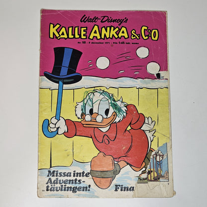 Kalle Anka & Co Nr 50 1971 #FR#