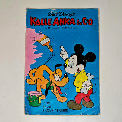 Kalle Anka & Co Nr 11 1972 #FR#
