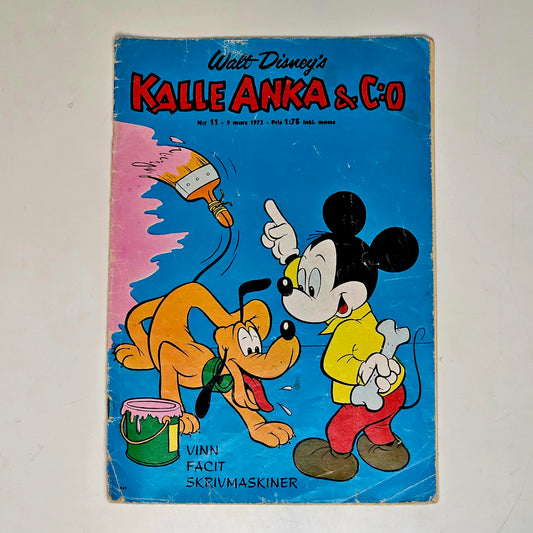 Kalle Anka & Co Nr 11 1972 #FR#
