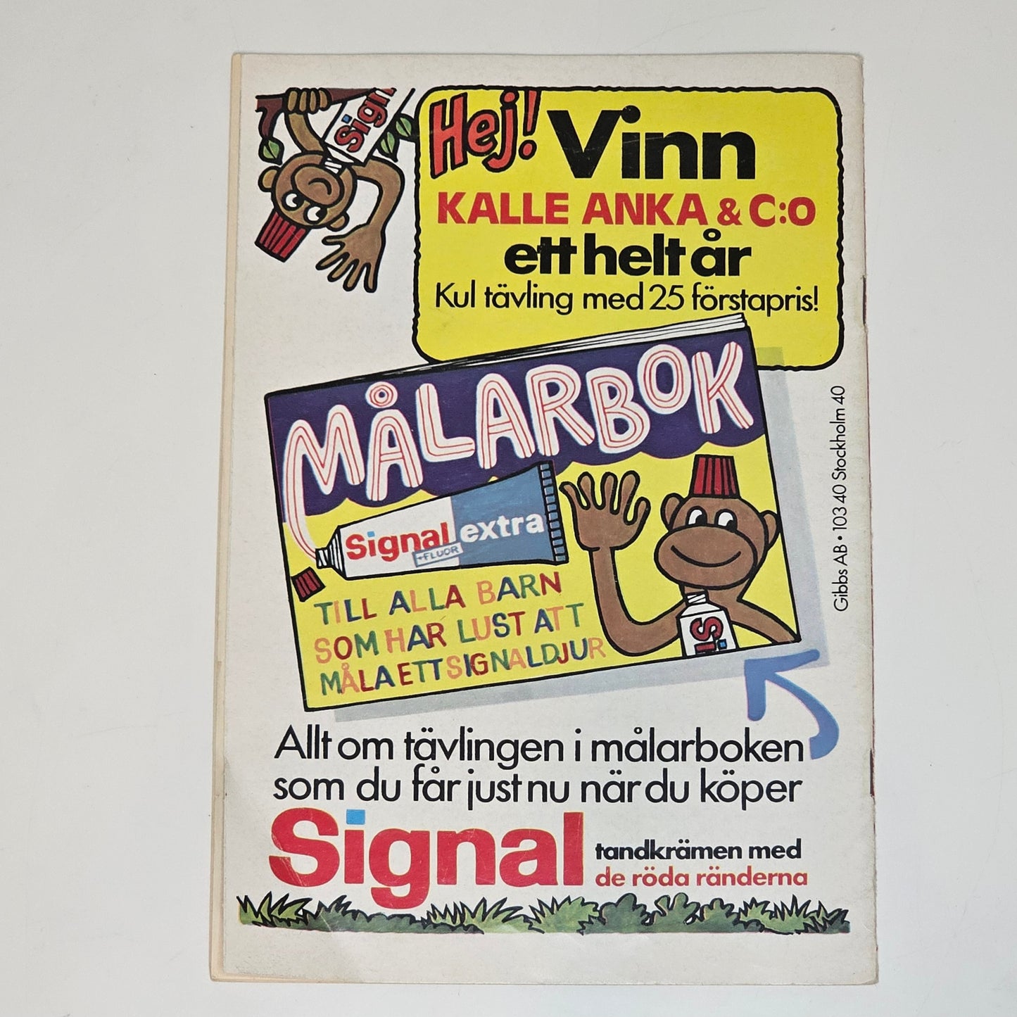 Kalle Anka & Co Nr 15 1972 #VG#
