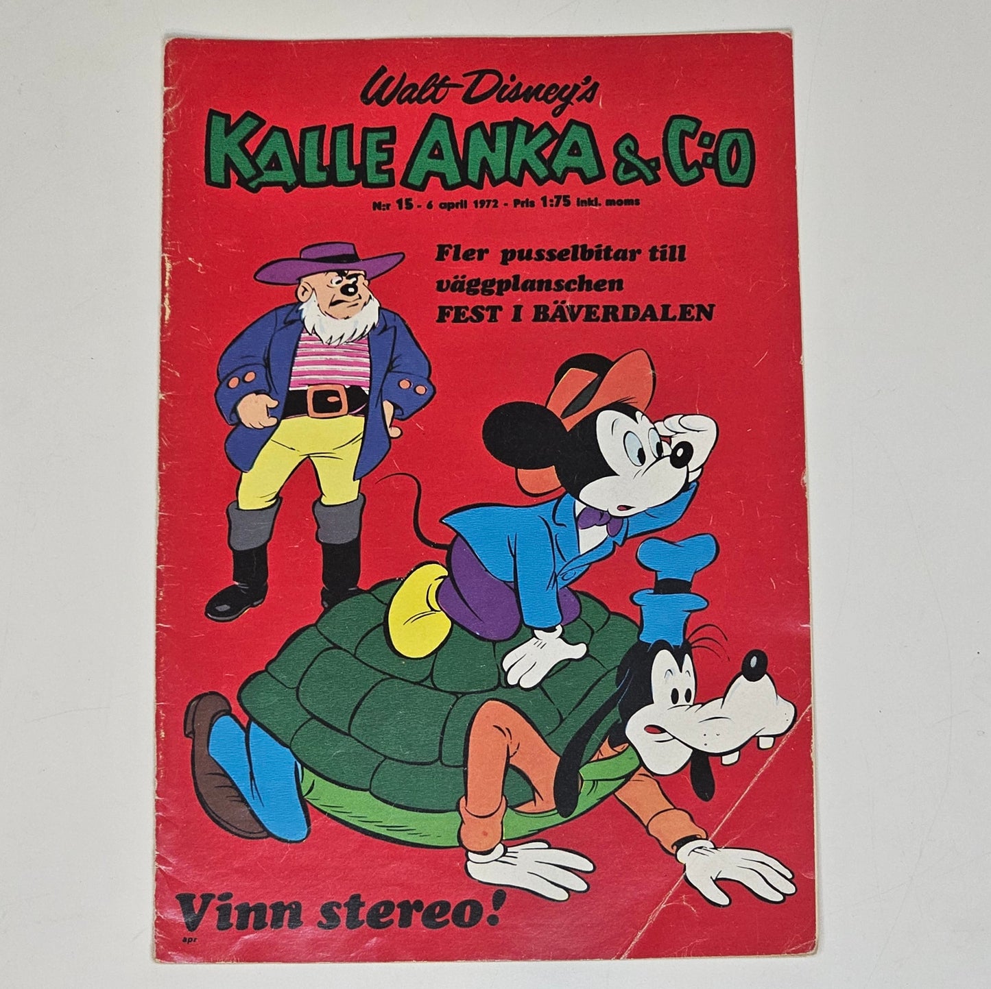 Kalle Anka & Co Nr 15 1972 #VG#