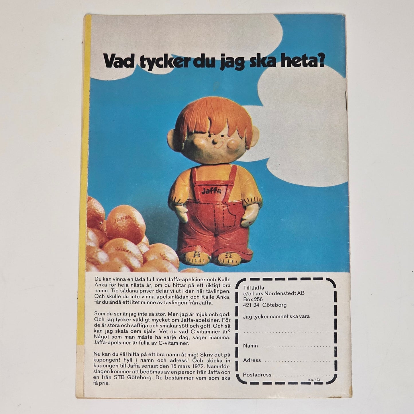 Kalle Anka & Co Nr 7 1972 #FN#