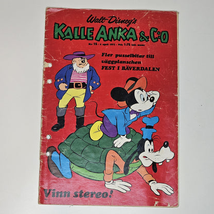 Kalle Anka & Co Nr 15 1972 #FR#