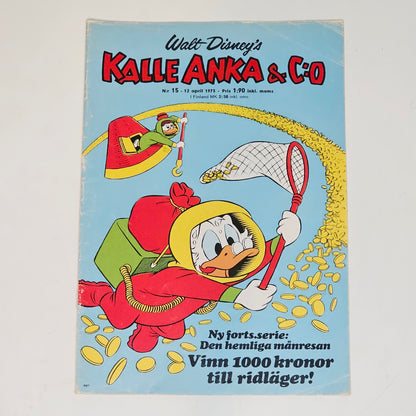 Kalle Anka & Co Nr 15 1973 #VG#