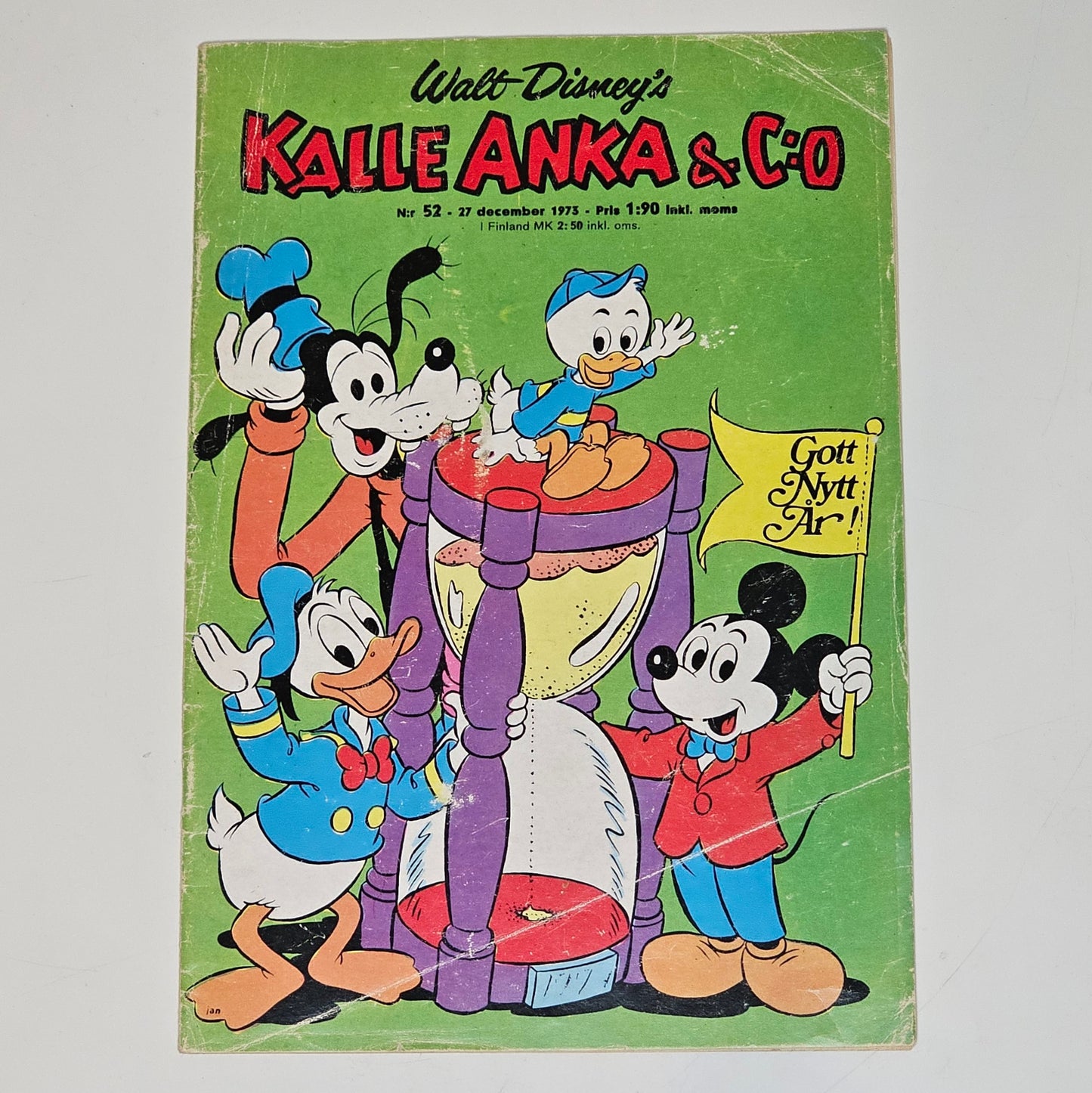 Kalle Anka & Co Nr 52 1973 #GD# + Prenumerationsbilaga