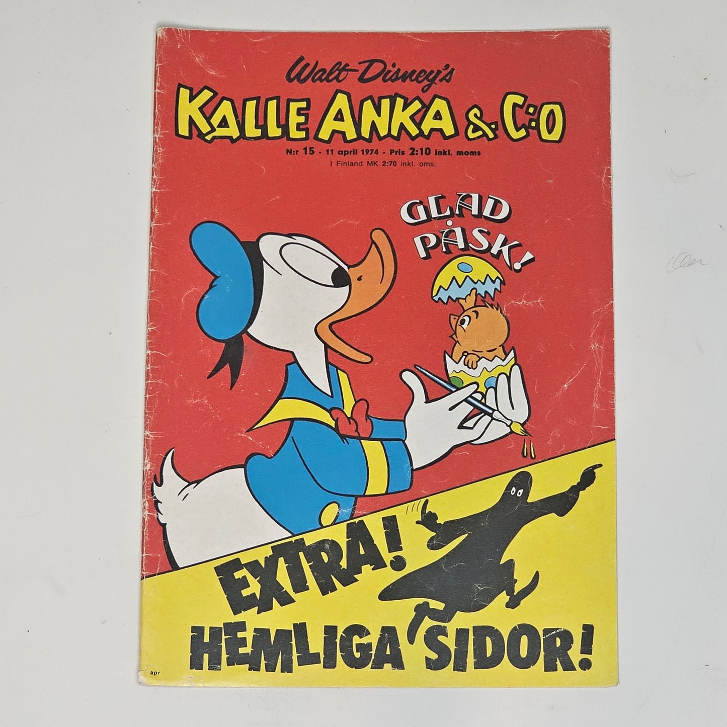 Kalle Anka & Co Nr 15 1974 #VG#