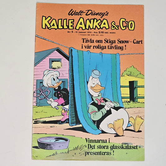 Kalle Anka & Co Nr 5 1974 #FN#