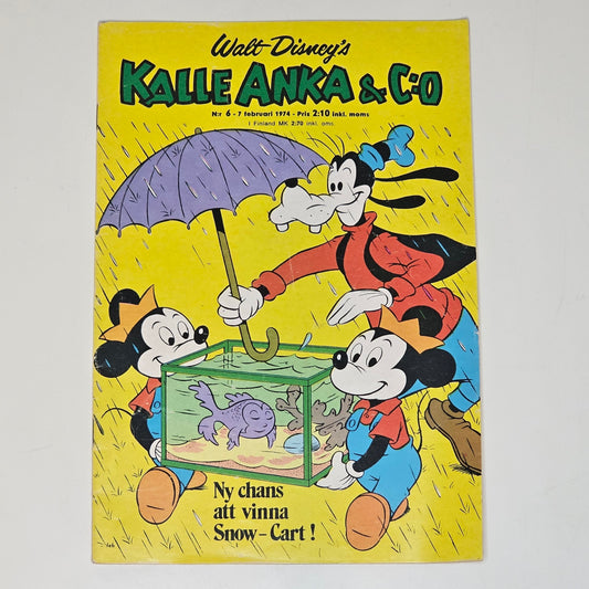 Kalle Anka & Co Nr 6 1974 #FN#
