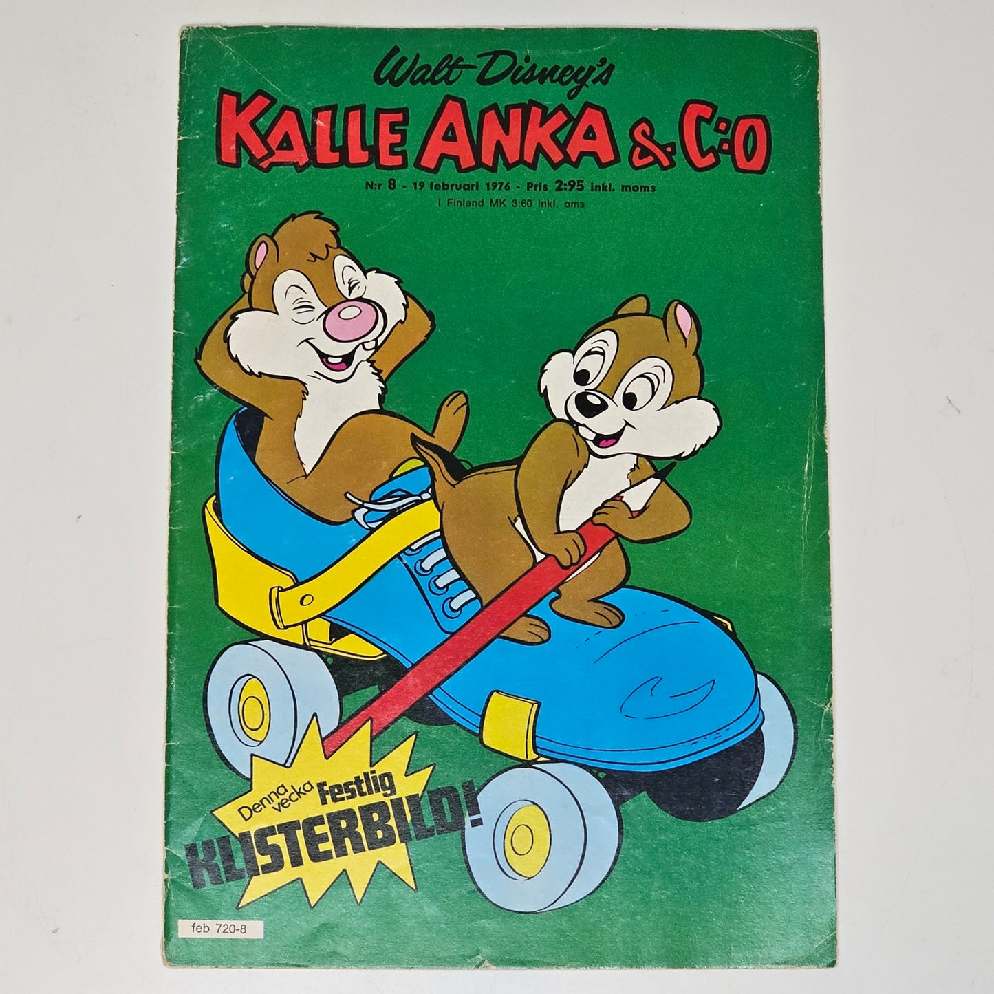 Kalle Anka & Co Nr 8 1976 #VG#