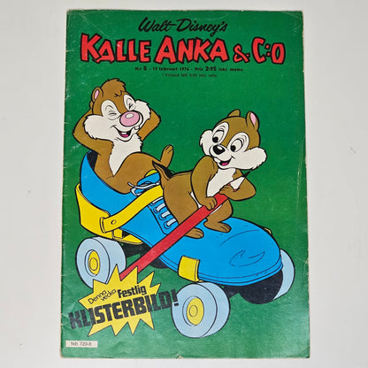 Kalle Anka & Co Nr 8 1976 #VG#