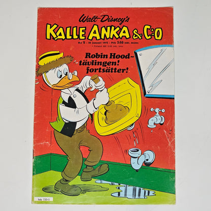 Kalle Anka & Co Nr 5 1975 #VG#