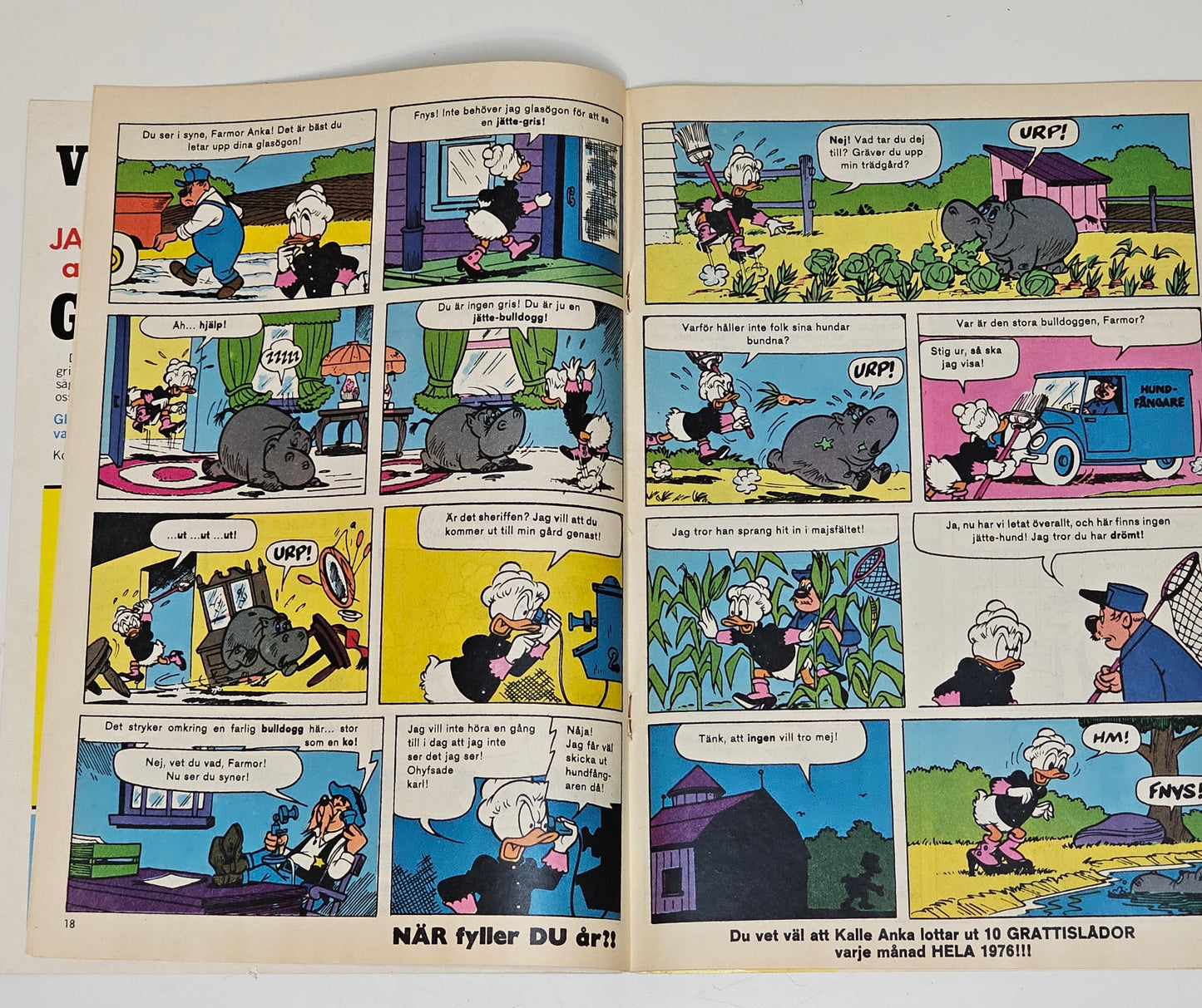 Kalle Anka & Co Nr 11 1976 #VG#