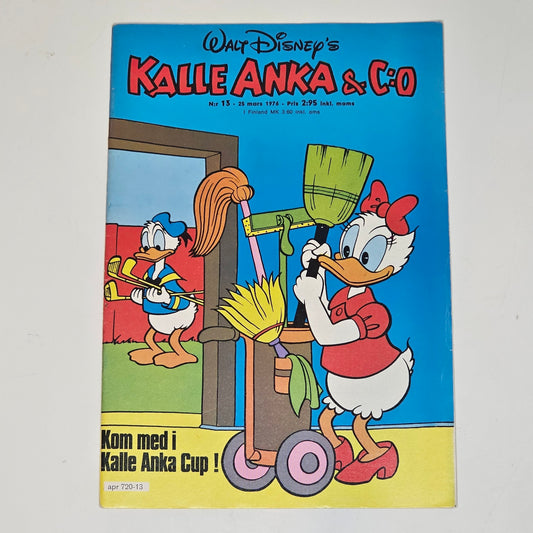 Kalle Anka & Co Nr 13 1976 #FN# + Prenumerationsbilaga