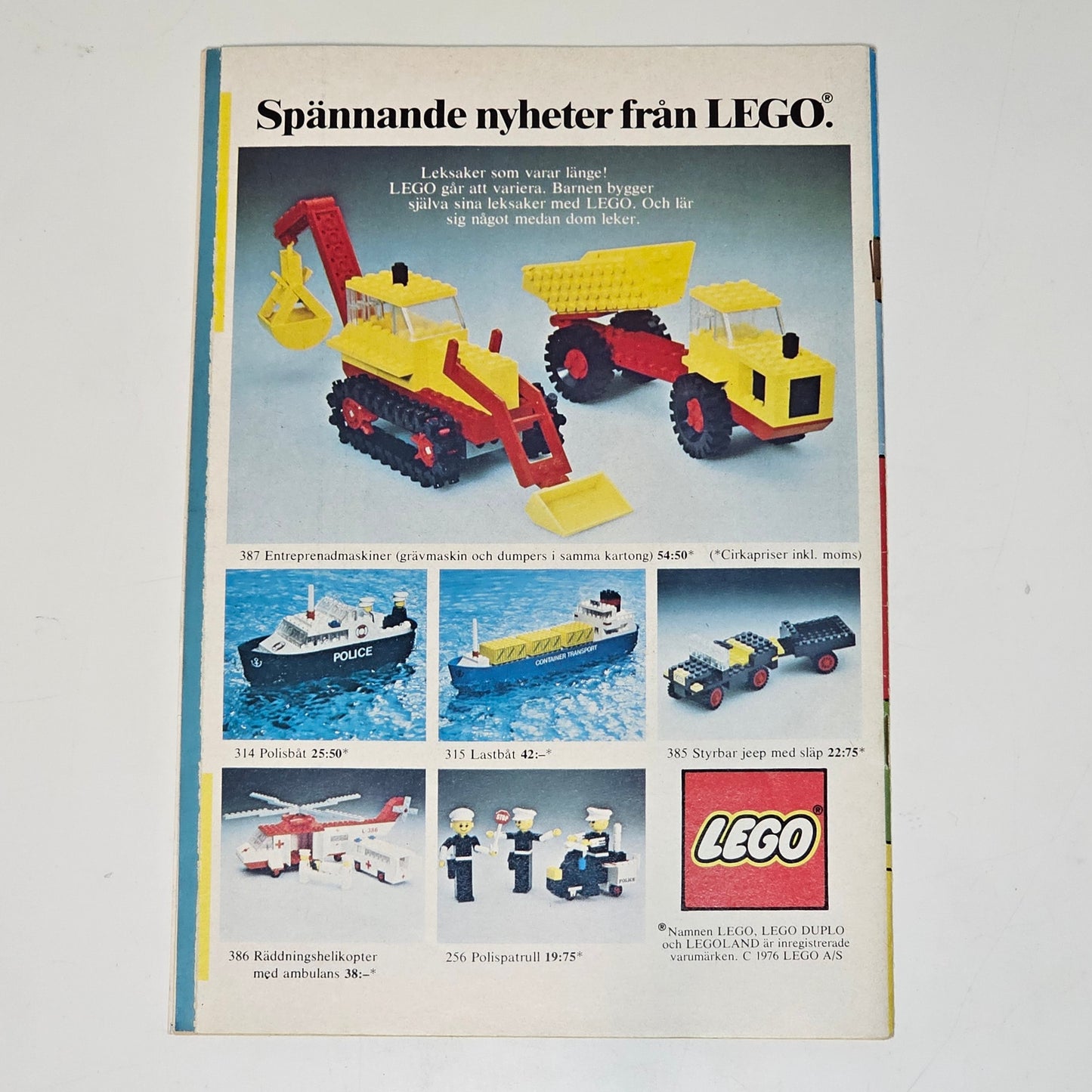 Kalle Anka & Co Nr 13 1976 #FN# + Prenumerationsbilaga