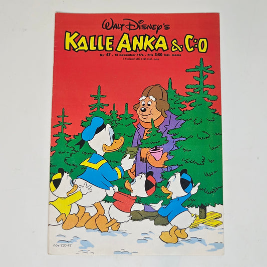 Kalle Anka & Co Nr 47 1976 #FN# + Prenumerationsbilaga
