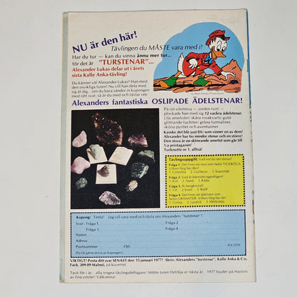 Kalle Anka & Co Nr 53 1976 #FN# + Prenumerationsbilaga