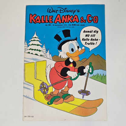 Kalle Anka & Co Nr 53 1976 #FN# + Prenumerationsbilaga