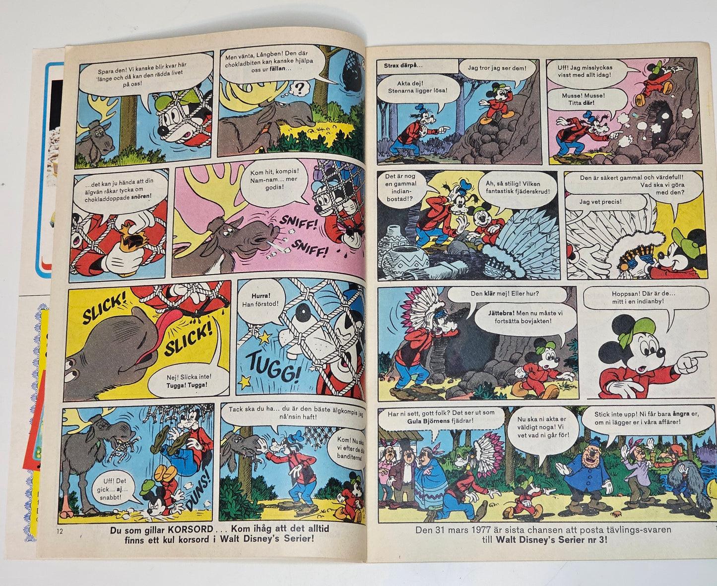 Kalle Anka & Co Nr 12 1977 #VF#