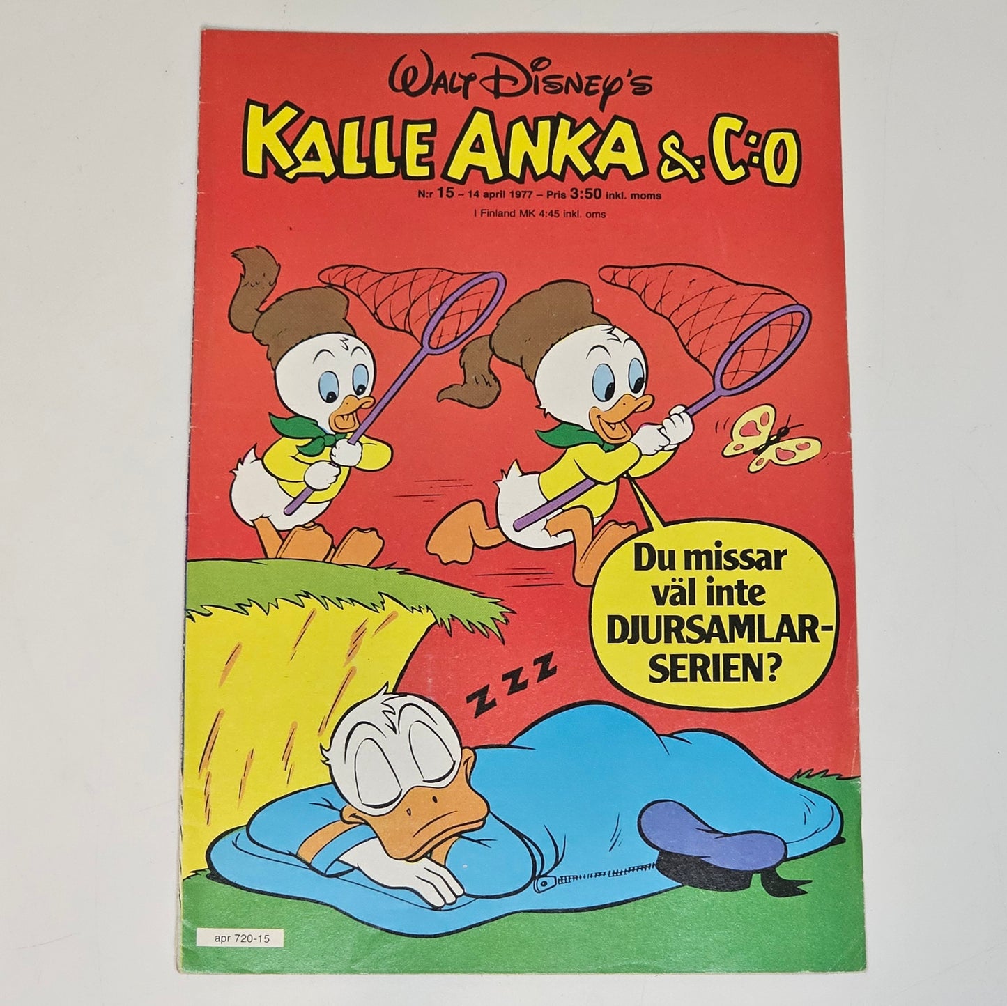 Kalle Anka & Co Nr 15 1977 #FN#