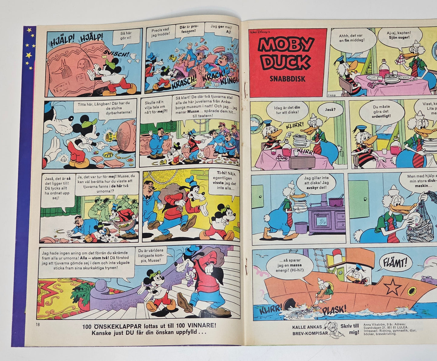 Kalle Anka & Co Nr 48 1977 #FN# + Prenumerationsbilaga