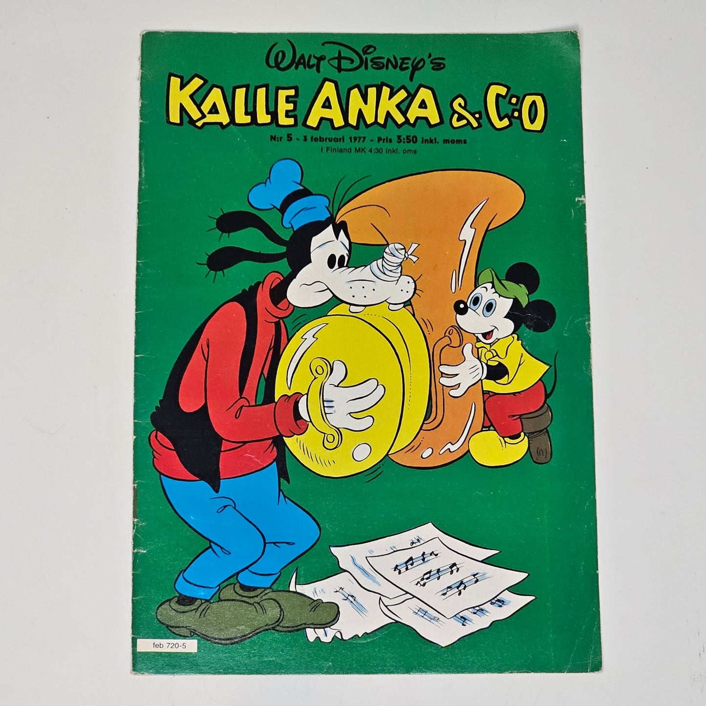 Kalle Anka & Co Nr 5 1977 #VG#